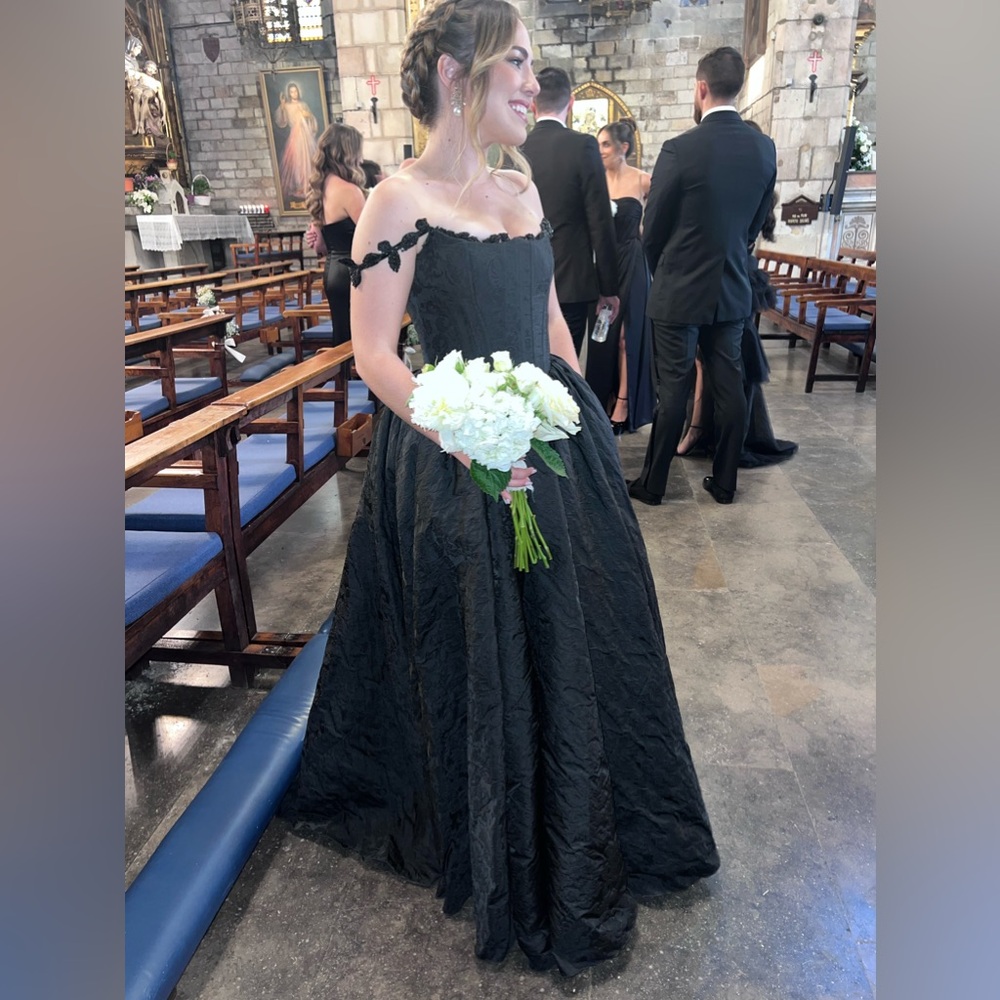 Teuta Matoshi Midnight Sun Corset Gown